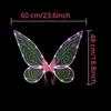 1pcs Fairy Wings, Butterfly Fairy Halloween Costumes Angel Wings, Halloween Costumes Sparkling Angel Wings Dress Up Party Favors