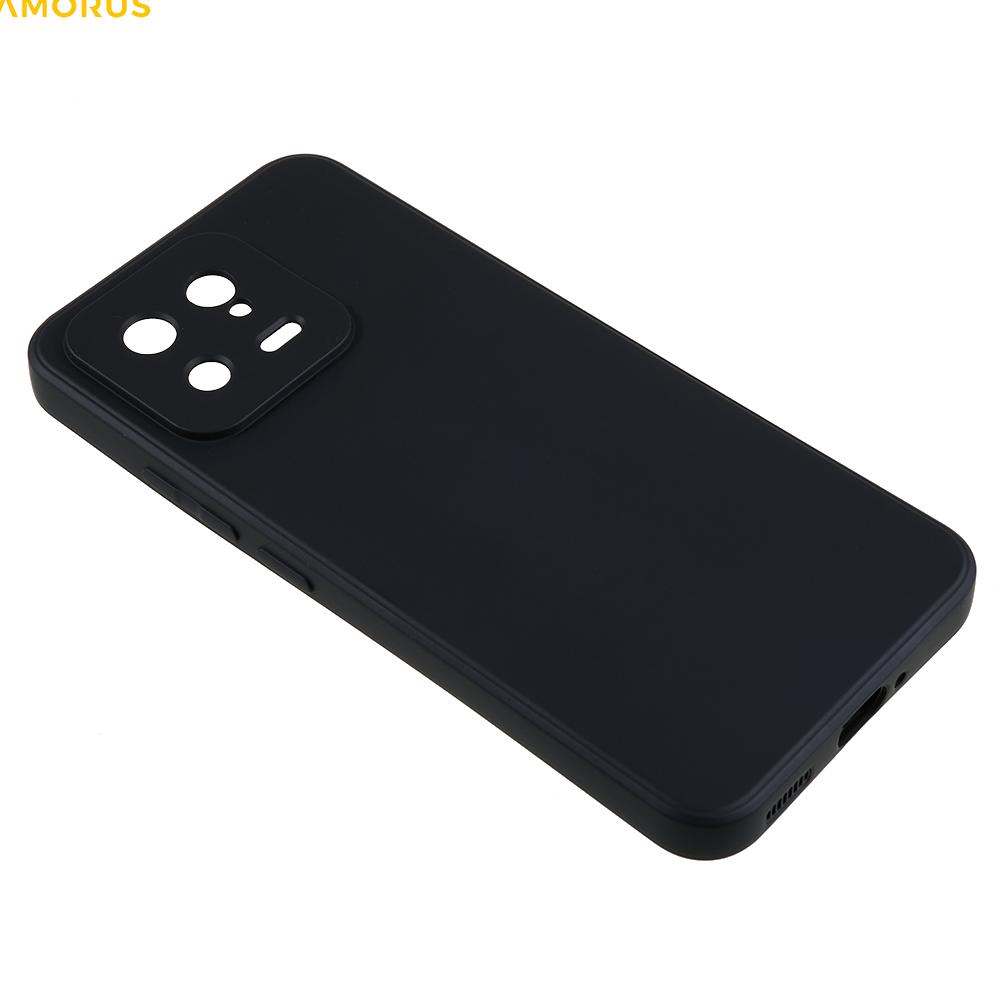For Xiaomi 13 Case Precise Cutouts TPU Fiber Lining Shockproof Phone Cover