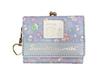 Sumikko Gurashi Synthetic Leather Patch Series Clasp Mini Wallet Blue [SG 1632 BLE]