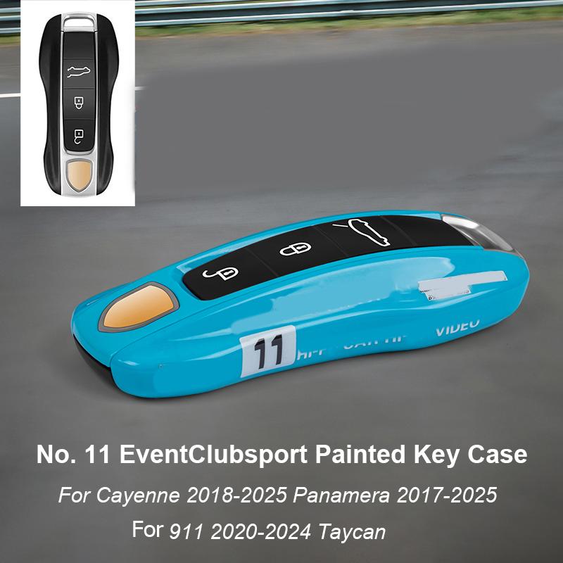 Для Porsche Panamera Cayenne Macan 718 Cayman Boxster 911 Taycan Автомобиль 92 Персонализированный Чехол для Ключей Защитный Чехол Крышка для Брелока Дистанционного Управления