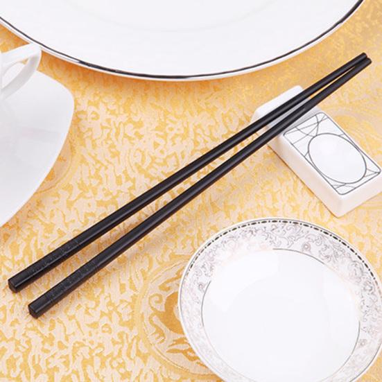 10 пар японских палочек для еды, многоразовые нескользящие палочки из сплава для сервировки еды, кухонные аксессуары