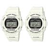 Парные часы Casio с парными солнечными цифровыми многофункциональными 20 АТМ водонепроницаемыми белыми G-Shock G-LIDE коробками, радиоуправляемые часы, ударопрочные,