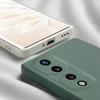 Мягкий квадратный жидкий силиконовый чехол для телефона Huawei Honor 80 70 60 50 Pro SE