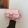 Pu Street Style Small Square Bag 2024 New Spring Fashion Shoulder Bag