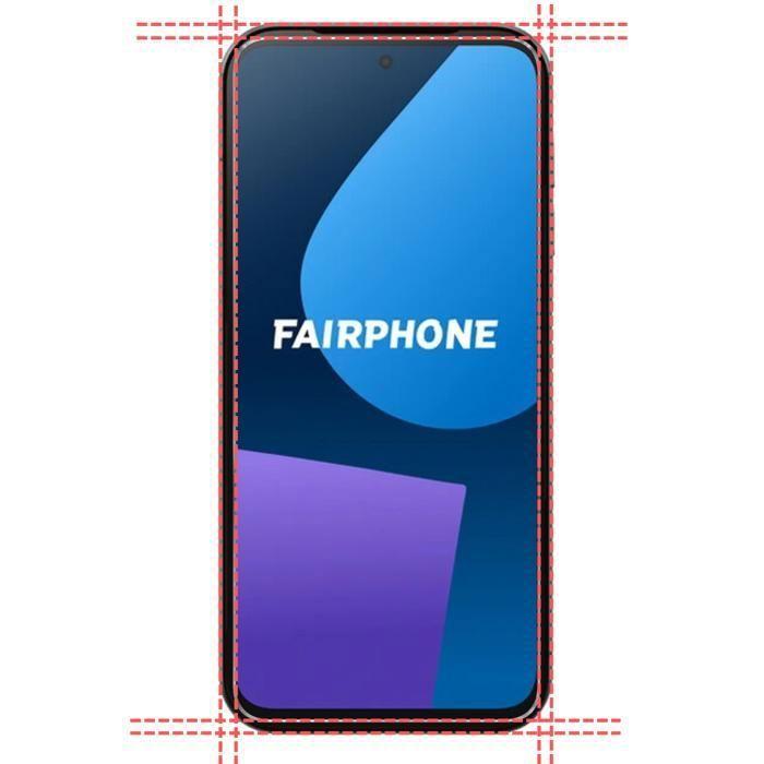 Защитная пленка для экрана - Phonillico® - Fairphone 5 - Набор из 4 штук - Закаленное стекло - Устойчива к царапинам