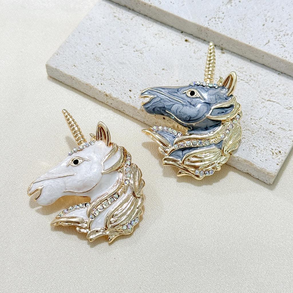 Мультяшная ретро-брошь женская серебряная игла одежда ниша высокого класса чувство искусства личность преувеличенная булавка своими руками