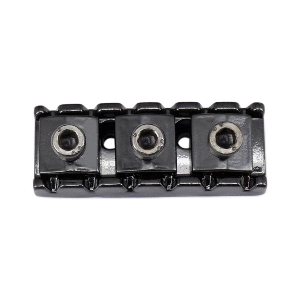 Прочный металлический зажимной блок гайки система фиксации струн гитары с винтами тремоло бридж фиксаторы струн