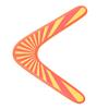 Wooden Returning Boomerang Classic V Shaped Boomerang Outdoor Games Sports Toy