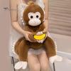 Большая плюшевая игрушка в виде обезьяны, милые детеныши обезьян, мягкая плюшевая кукла-обезьянка для мальчиков и девочек, подарки на день рождения