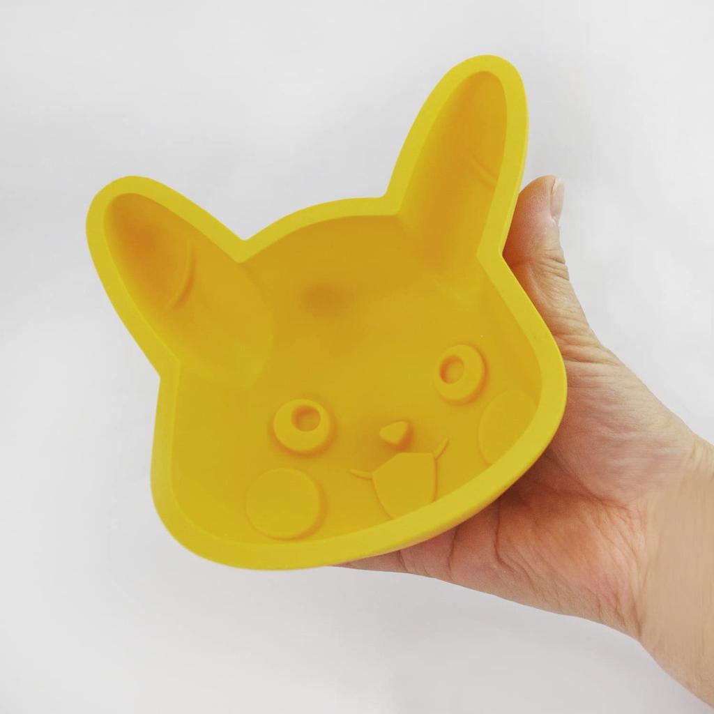 Skater Pikachu Pokemon Cake X 13 X Pan, Yellow, 13.5 5.3 Cm, SLM1-A