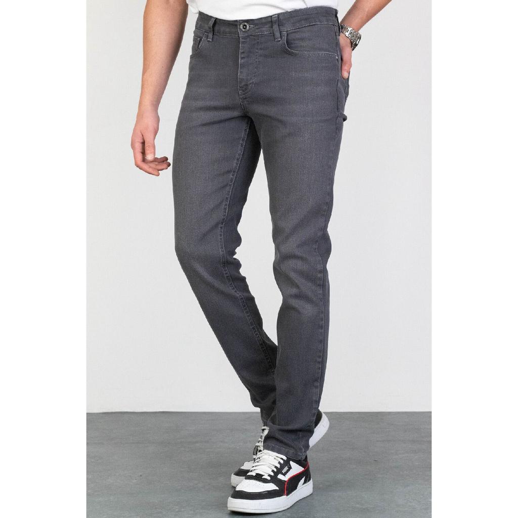 Мужские бежевые облегающие джинсы из гибкой лайкры Джинсы Hlthe001966