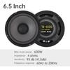 Пара 6,5-дюймовых 600 Вт 2-полосных коаксиальных автомобильных Hi-Fi динамиков Высокая мощность Шелковый купольный твитер Всепогодные Полный буст