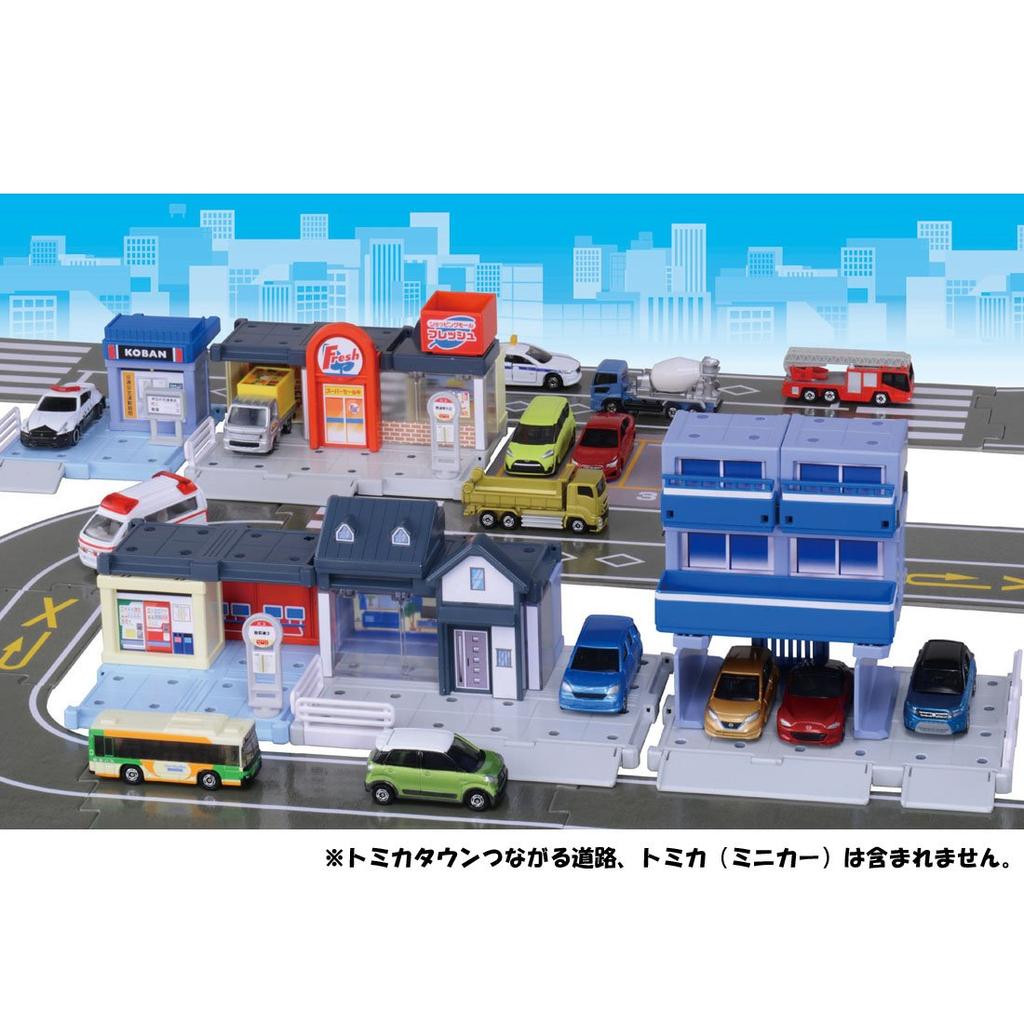 Tomica Tomica Town Build City построй город набор полный идей Давайте зайдем в город!