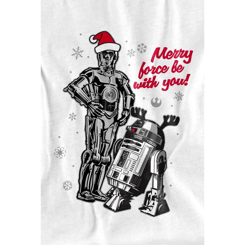Star Wars Childrens/Kids Merry Christmas Droids T-Shirt
