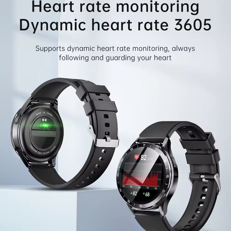 2025 New NFC Headset Smart Watch TWS Two In One Wireless Bluetooth Dual Headset Call Heart Rate Monitor Sports Music Smartwatch