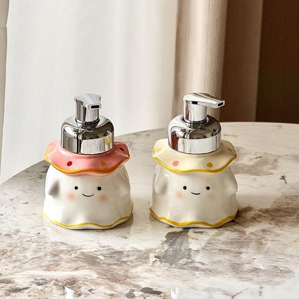 Cute Foaming Soap Dispenser 200ML Hand Sanitizer Bottle Novelty Liquid Soap Bottle  Shampoo Storage