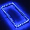 12v Red 54 LED Lighting Acrylic Plastic Rear License Car Plate Cover Frame