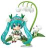 Nendoroid Character Vocal Series 01 Хацунэ Мику Сноу Мику Снежный Колокольчик ABS ПВХ раскрашенная подвижная фигурка Вер. Немасштабируемый и