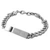 DIESEL Logo Plate Chain Bracelet DX0966040 [Diesel] & [Item]