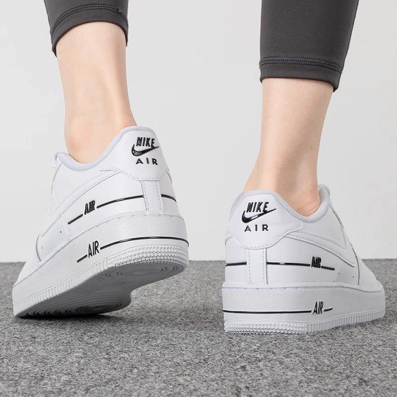 Nike Air Force 1 LV8 3 Белый Черный GS CJ4092-100