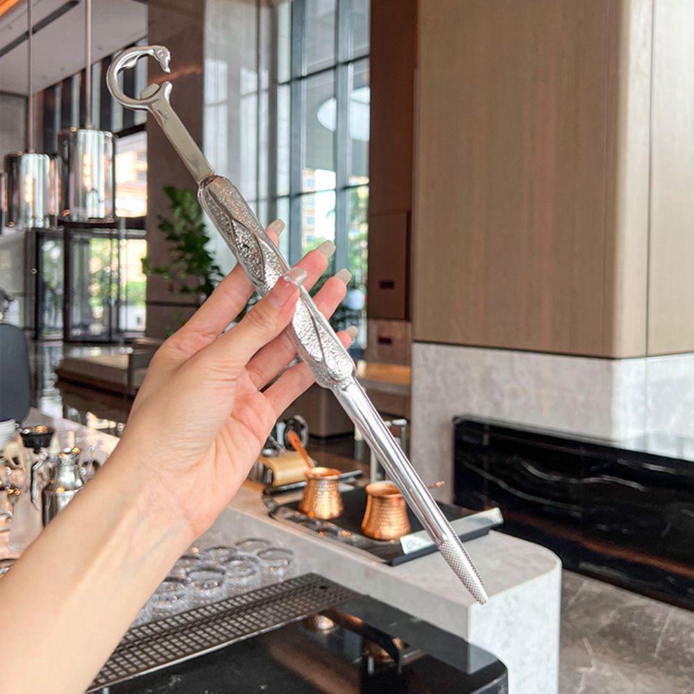 Кулинарный пинцет в форме журавля, кухонные щипцы для еды, нержавеющая сталь 304, нескользящие наконечники, щипцы для барбекю, удлиненные щипцы для мяса, ресторанные