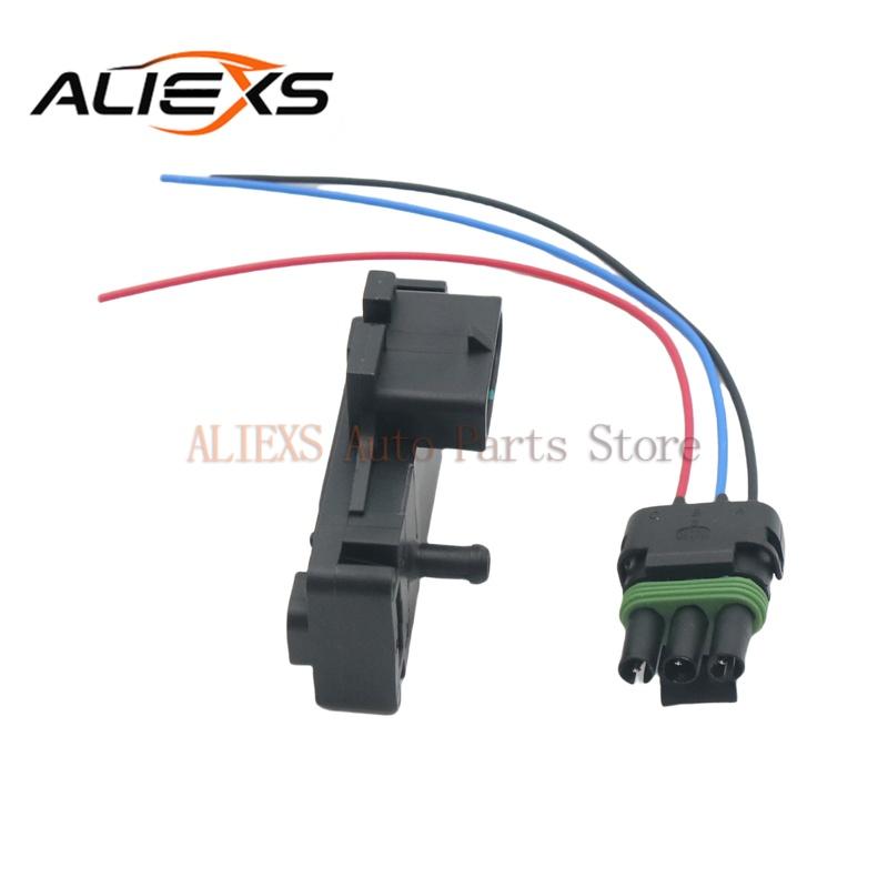 12223861 Map Manifold Absolute Pressure Sensor For Modified Cadillac Chevrolet Buick 16040749 28182635 23528418 12219935 New
