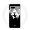 Чехол - MANIACASE - Google Pixel 7a - Черный - Легенда о Зельде - Гибкий