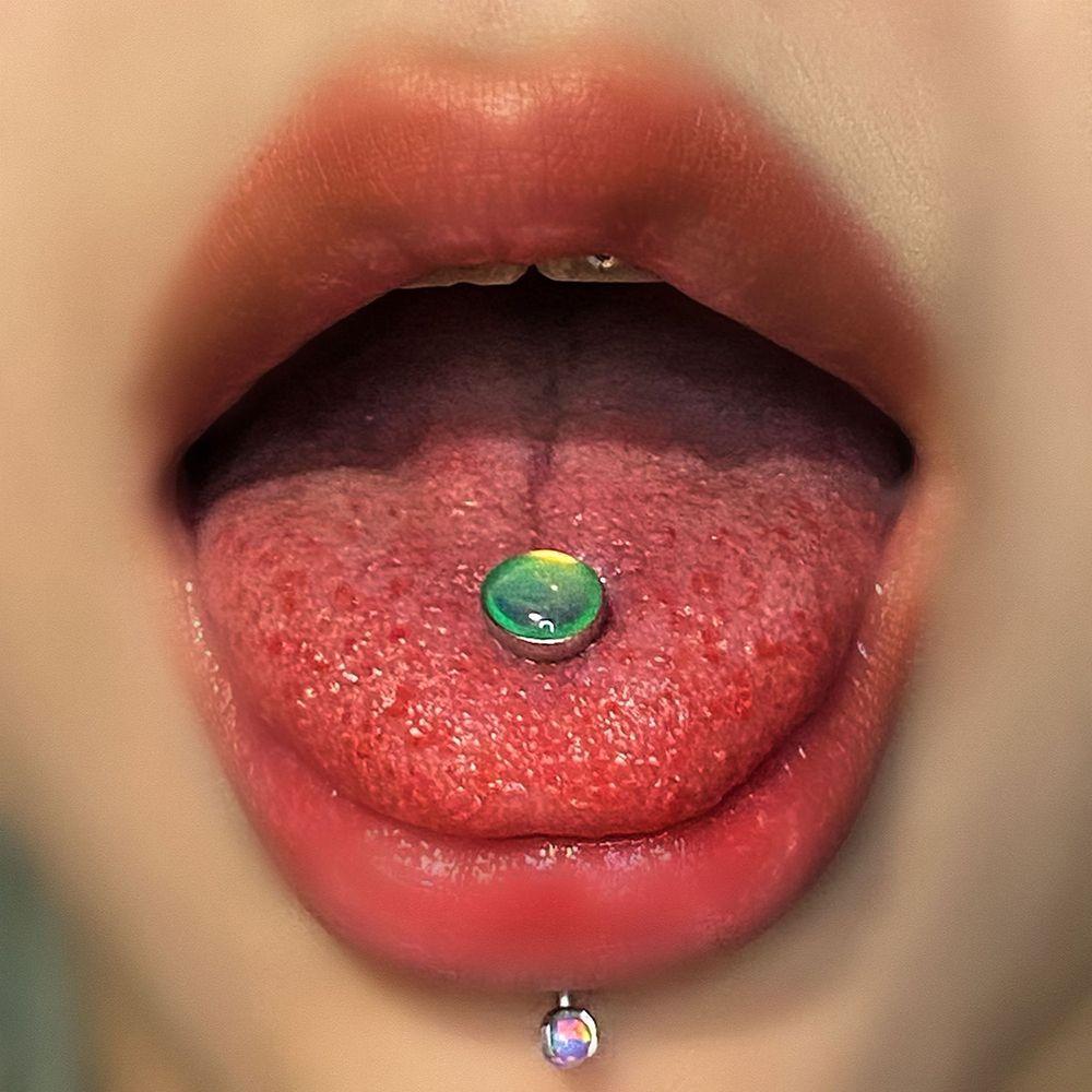 Sexy Stainless Steel Nipple Bar Stud Tongue Ring Tongue Piercings Piercing Jewelry Body Jewelry