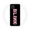 Case for Samsung Galaxy A03 Blink Fandom Blackpink Logo Pink Black Background