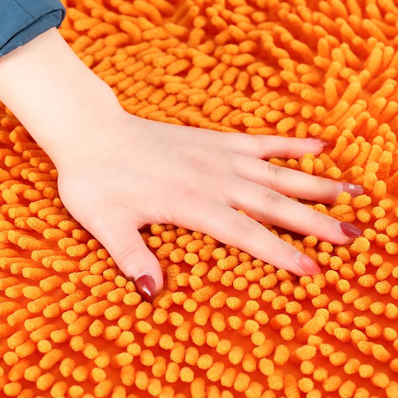 Heart-shaped Floor Mats 40x50cm Bathtub Absorbent Non-slip Mats Toilet Bathroom Wedding Carpet Household Products