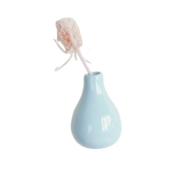 Mini Vase Refrigerator Magnet with Dried Flower Home Office Kitchen Locker Fridge 3D Miniature Flower Vase Magnetic Decoration Ornament