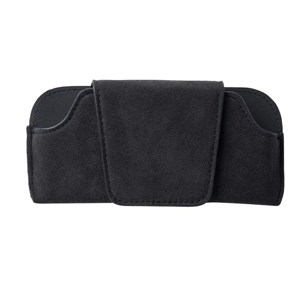 Футляр для автомобильных очков Автомобильный солнцезащитный козырек Держатель для очков Солнцезащитные очки Клип-держатель для карточек Билет Многофункциональное хранилище автомобильных аксессуаров