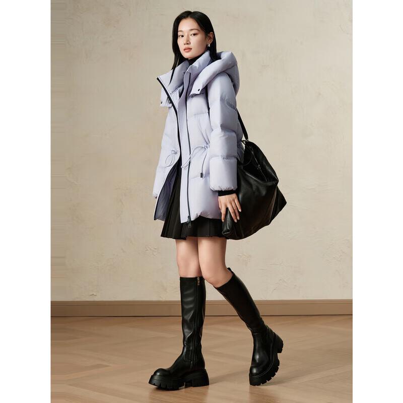 Женский пуховик Annacoco с затягивающейся талией