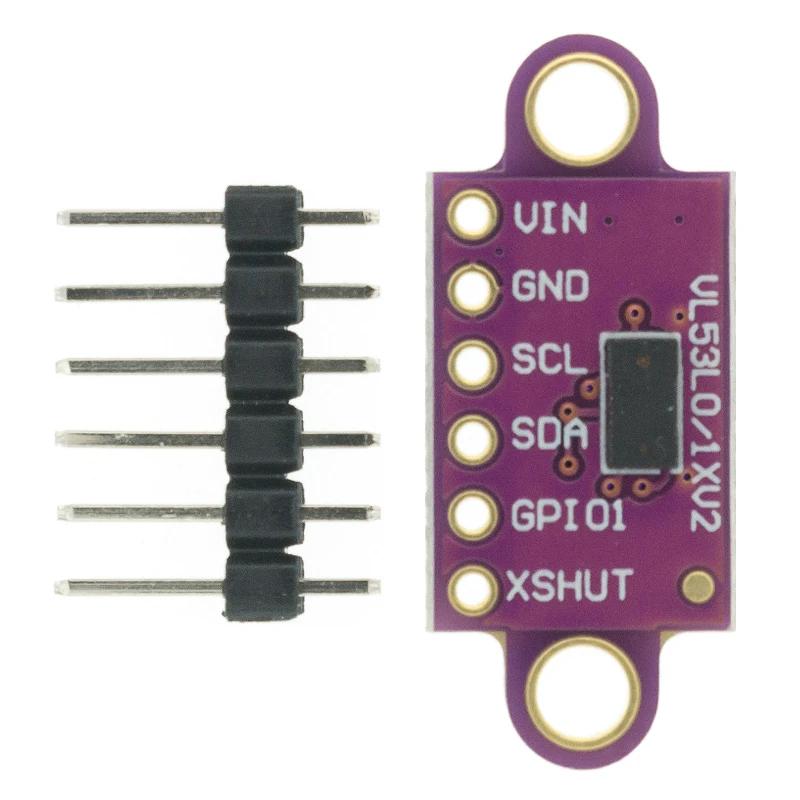 VL53L0X Time-of-Flight (ToF) Laser Ranging Sensor Breakout 940nm GY-VL53L0X V1/V2 Laser Distance Module I2C IIC GY-530 3.3V/5V