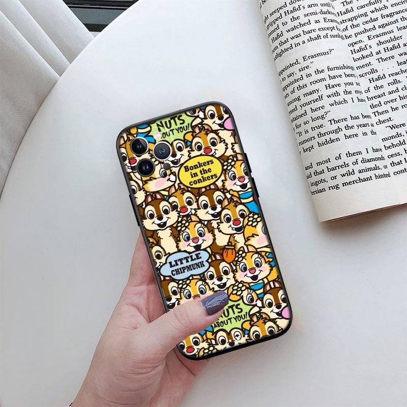 Новый Чехол-Крышка Премиум-Класса Chip N' Dale для iPhone 16 15 14 13 Pro Max Plus Mini