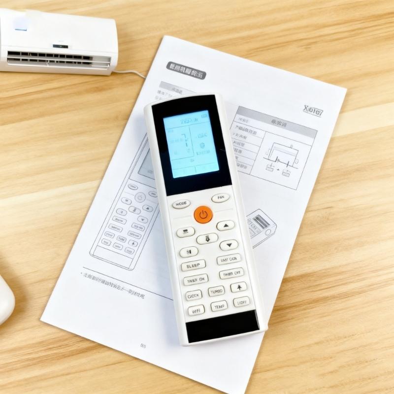 Ergonomic Replacement Remote Control For YACIFB YAC1FB YAC1FB6 MSHV25D1S Energy Efficiency User Friendly Operation