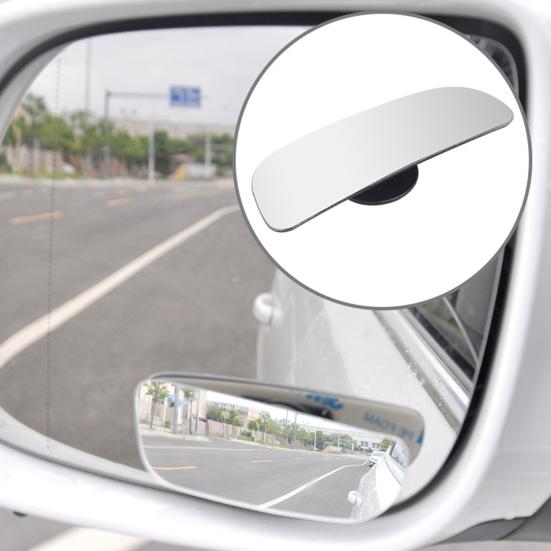 1 Pair Car Blind Spot Rearview Mirrors Frameless Convex Side Mirrors Wide Angle Rear View Car Mirrors Accessories