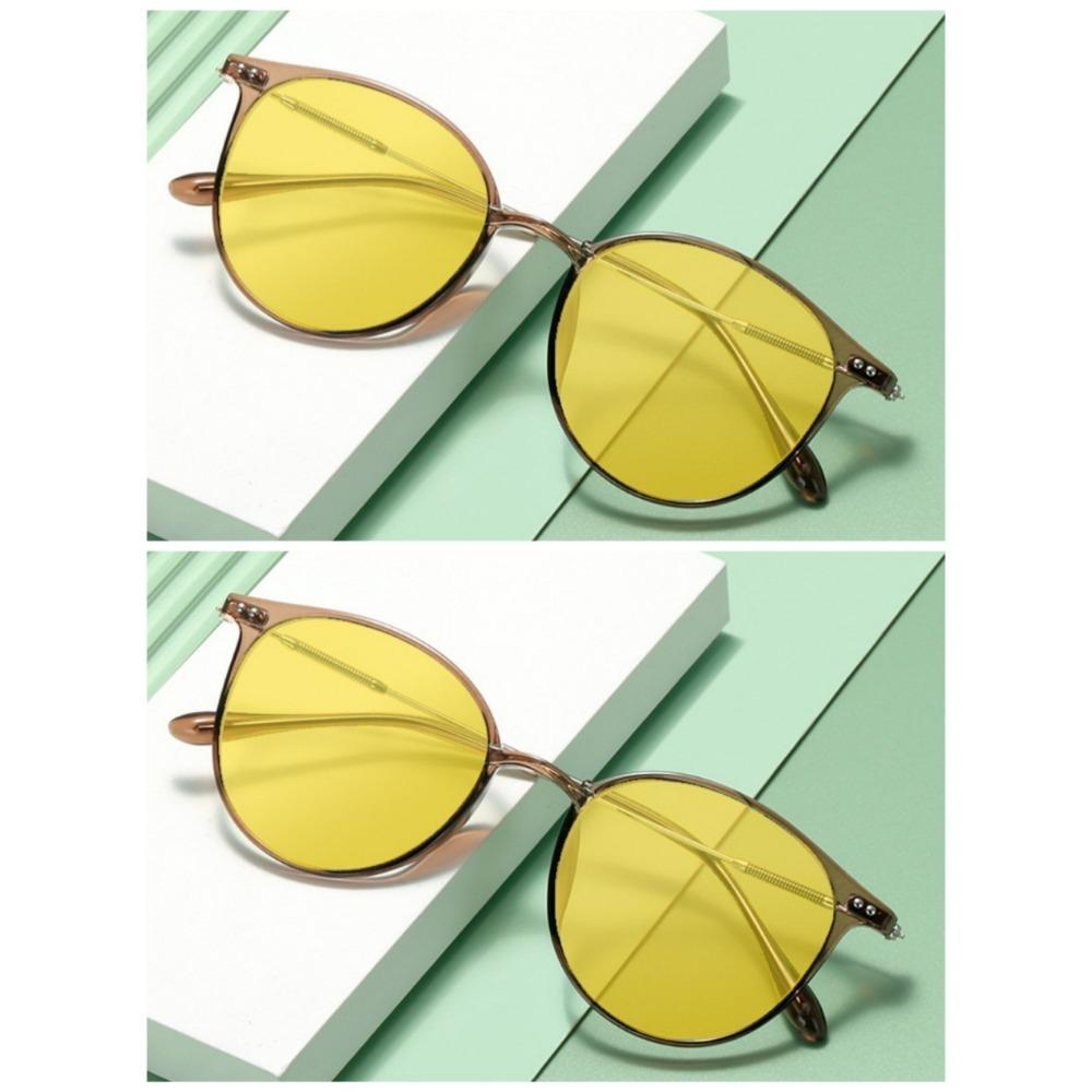 2 шт. Ультралегкие и модные женские очки для вождения ночью с защитными очками, меняющими цвет