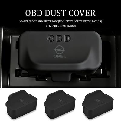 Силиконовая пылезащитная крышка OBD Защитная крышка диагностического интерфейса автомобиля Аксессуары для интерьера Для ADAM ASTRA J K CORSA E INSIGNIA
