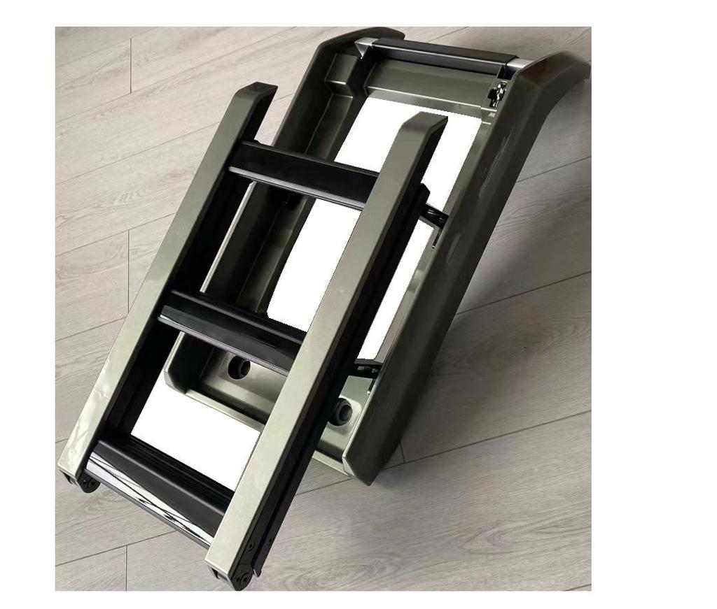 2020+ Defender Черная Лестница для подъема на крышу из алюминиевого сплава
