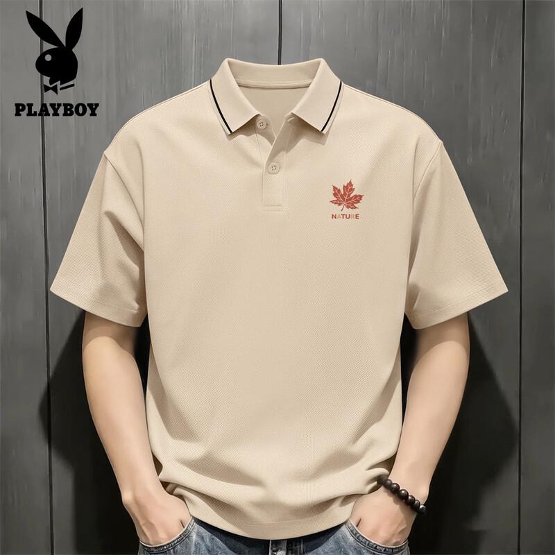 PLAYBOY Мужская футболка-поло свободного кроя