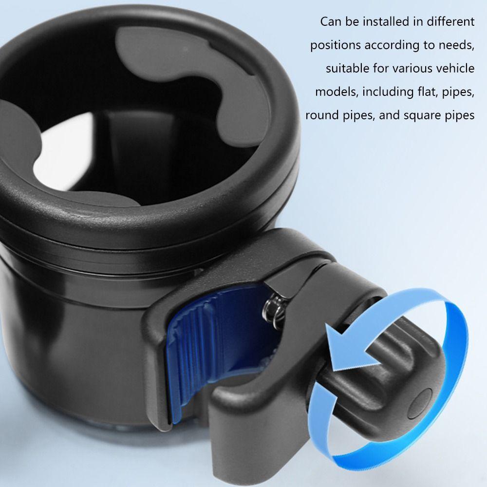 Non Slip Cup Holder 360° Rotation Phone Holder Stable Water Bottle Tray Stroller Accessories