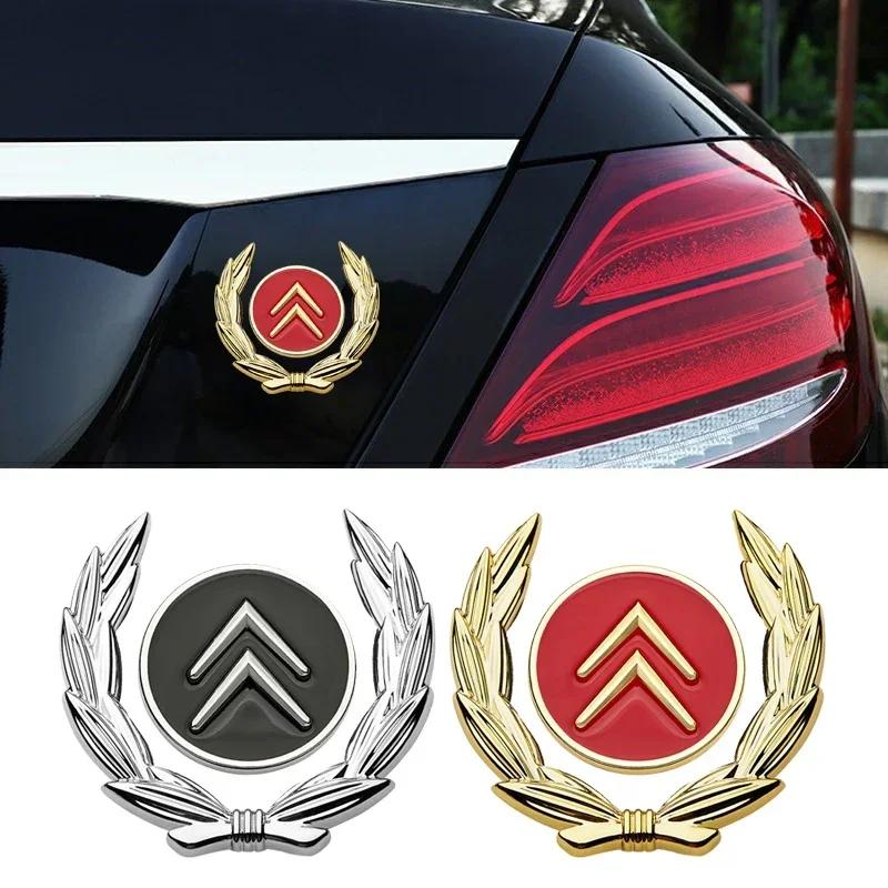 CCV2 1 Piece Emblem for Citroen C2 C4 Berlingo C1 DS3 Aircross Elysee C3 Picasso C5 Saxo Car Window Side Sticker Trunk Accessories