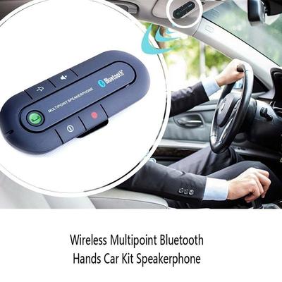 Беспроводная многоточечная связь Bluetooth Hands Free Автомобильная громкая связь Динамик Зажим для козырька