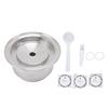 Stainless Steel Coffee Capsule Refillable Filter Cup Reusable for Nespresso Machine
