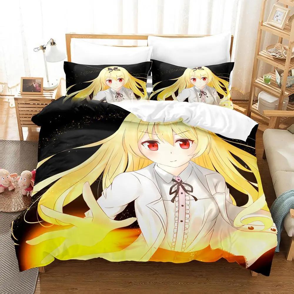 3D Аниме Арифурэта От Заурядного до Сильнейшего в Мире Постельный Комплект Пододеяльник Покрывало Наволочка Одеяло Кинг Квин Размер