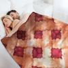 Cherry Pie Curtain Waitress the Musical Throw Blanket Heavy Soft Plaid Luxury Designer warm for winter Blankets