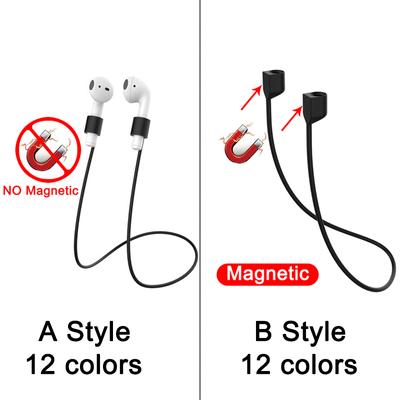 Магнитный беспроводной наушник подвесной шнурок кабель для Airpods Mi Airdots Samsung Buds Plus беспроводные Bluetooth наушники шейный шнурок
