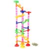 DIY Assemble Children Kid Marble Race Run Maze Track Blocks Educational Toys80pcs