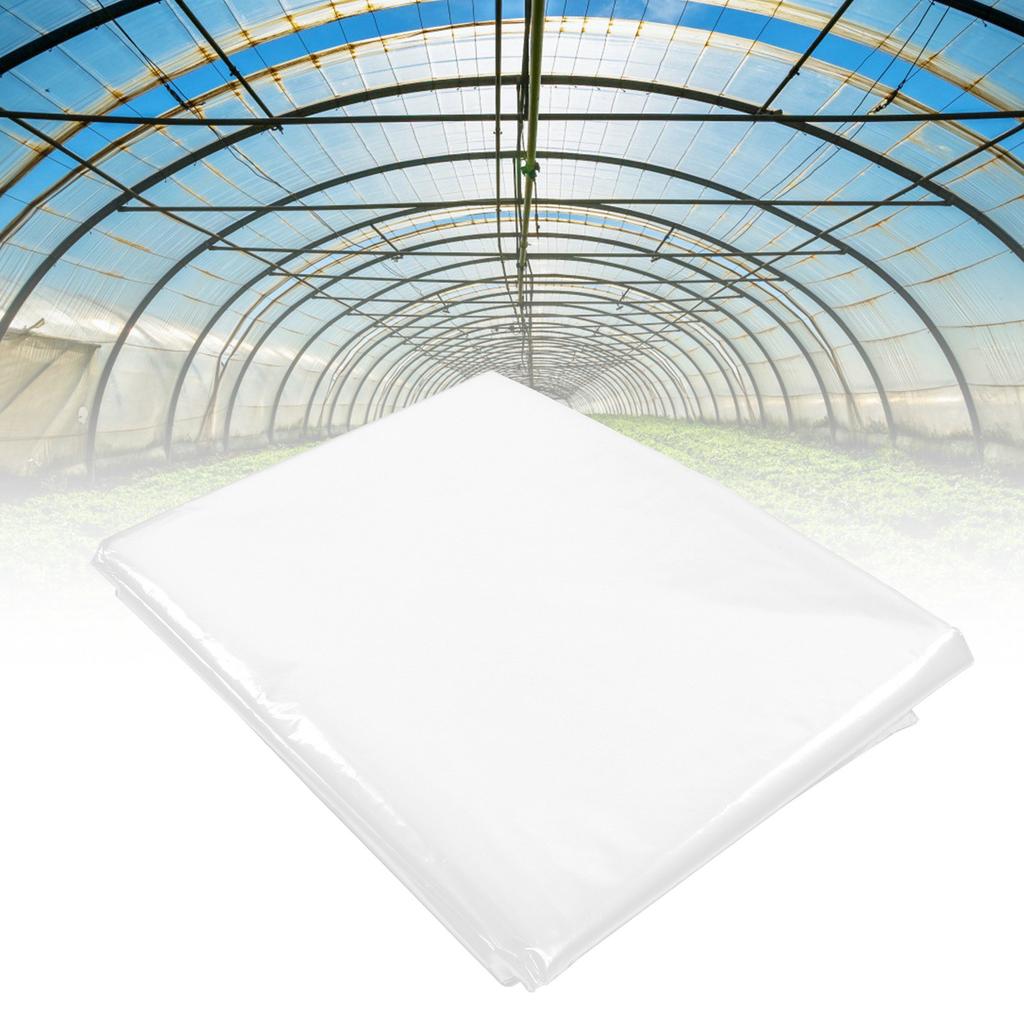 PE Plastic Film Transparent Dustproof Garden Plant Cover Greenhouse Agricultural Accessory2x10m /